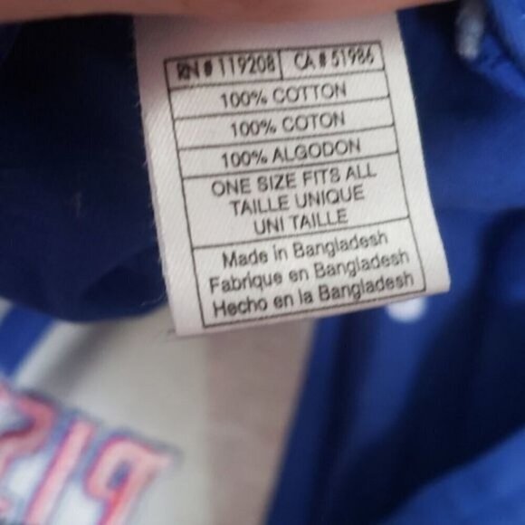 Detroit Pistons Basketball Adidas Ball Cap Hat - Picture 8 of 10